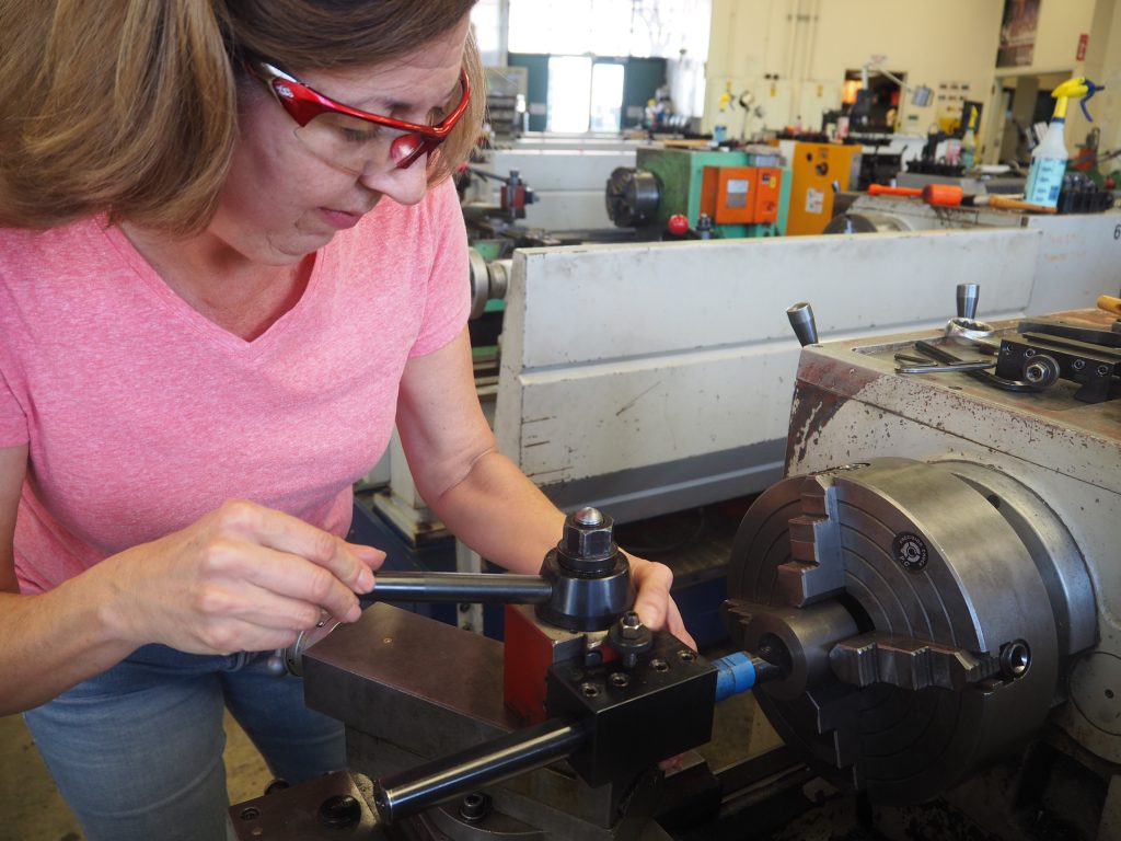 Laney student rekindles passion for machining