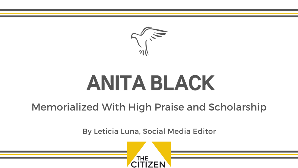 Anita Black memorialized with high praise and scholarship