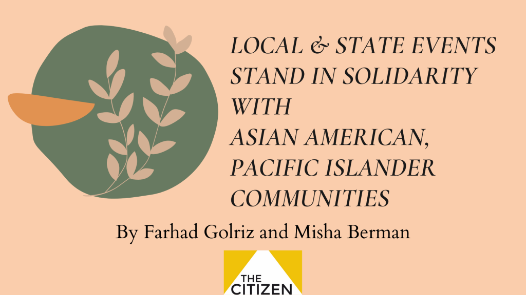 Local & state events stand in solidarity with Asian American, Pacific Islander communities