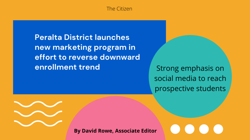 Peralta District launches new marketing program in effort to reverse downward enrollment trend