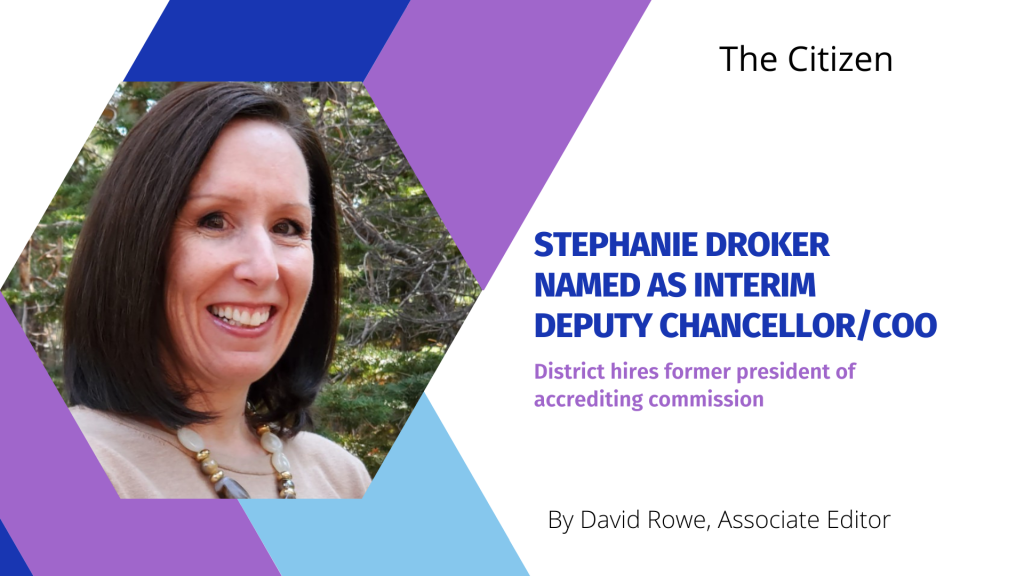 Stephanie Droker named as Interim Deputy Chancellor/COO