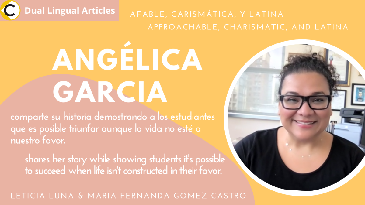 Angélica Garcia: Afable, Carismática, y Latina