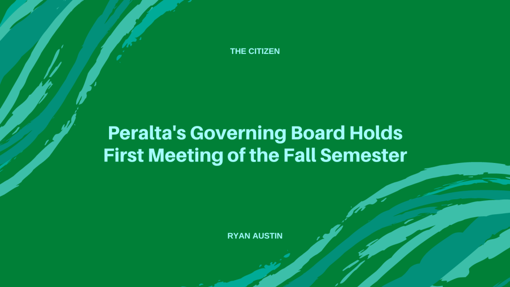 Peraltas Governing Board Holds First Meeting of the Fall Semester