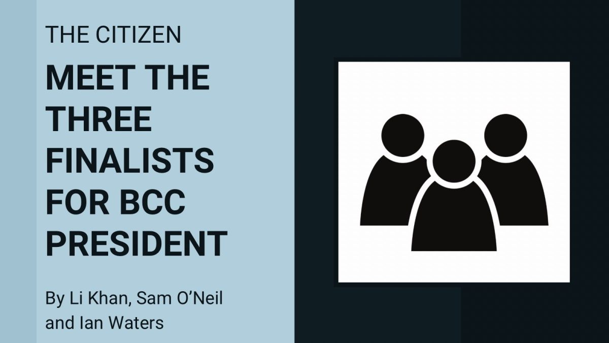 Meet the three finalists for BCC President