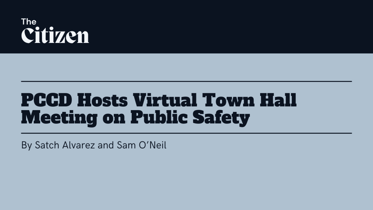 PCCD hosts virtual town hall meeting on public safety