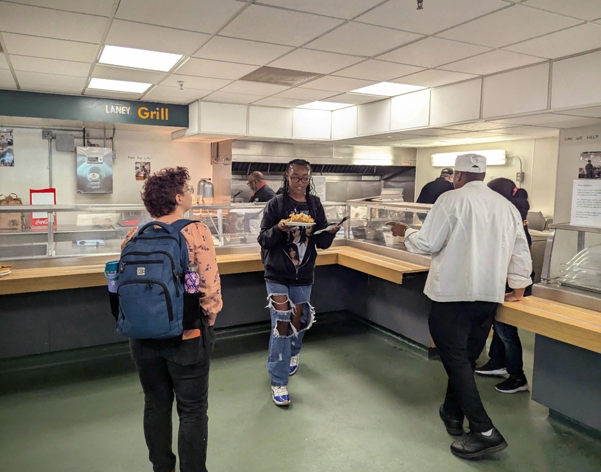 The Laney Cafeteria has fully reopened this semester, complete with its pre-pandemic offerings that include specialities from the hot grill, sandwiches, snacks, drinks and coffee.