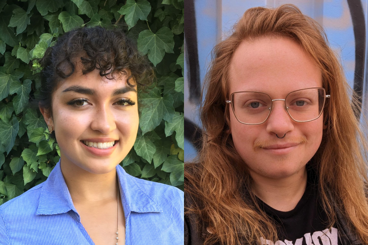 Lylah Schmedel-Permanna (left) and Desmond Meagley (right) have been selected for the CalMatters fellowship.