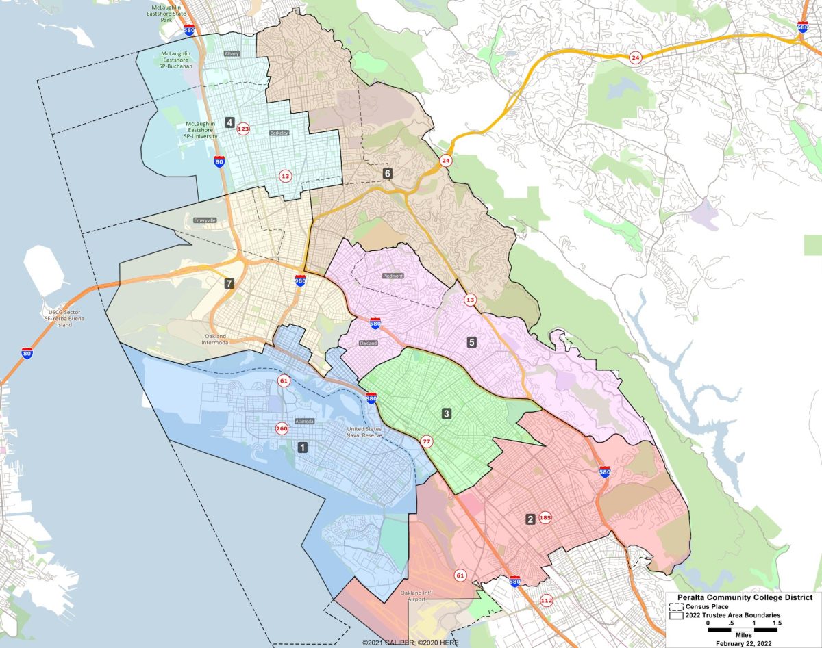 Peralta District Map