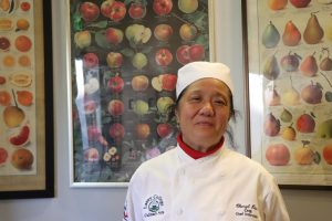 Cheryl Lew has been an instructor in the Culinary Arts department since 2012 and was tenured in 2015. Her focus is on baking and pastries.