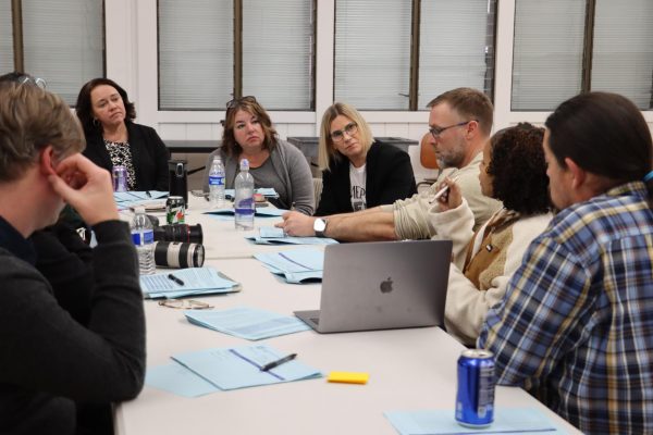 Faculty, classified employees, and administrators convened Friday to share ideas for how to repair the district's financial crisis in the long term. The district needs to make at least $11.5 million in cuts next year, but officials say a significant "reimagining" of the district is necessary to sustain the district in the long run.