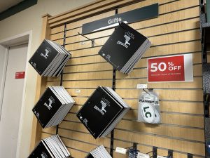 Notebooks on sale at the Bookstore at Laney College in Oakland, CA on May 6, 2026.